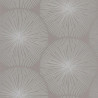 Papier peint Oursin Éclat gris taupe et argenté  - HELSINKI - Casadeco - HELS82041204