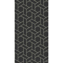 Papier peint Focale noir et doré - HELSINKI - Casadeco - HELS82039528