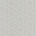 Papier peint Focale gris taupe et argenté - HELSINKI - Casadeco - HELS82031103