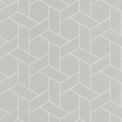 Papier peint Focale gris taupe et argenté - HELSINKI - Casadeco - HELS82031103