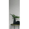 Papier peint Focale gris taupe et argenté - HELSINKI - Casadeco - HELS82031103