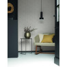 Papier peint Focale gris taupe et argenté - HELSINKI - Casadeco - HELS82031103
