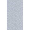 Papier peint Focale bleu gris et doré - HELSINKI - Casadeco - HELS82036132