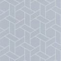 Papier peint Focale bleu gris et doré - HELSINKI - Casadeco - HELS82036132