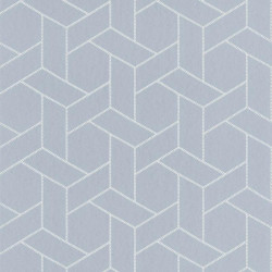 Papier peint Focale bleu gris et doré - HELSINKI - Casadeco - HELS82036132