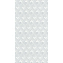 Papier peint Hexacube gris, blanc et argent - HELSINKI - Casadeco - HELS82050102