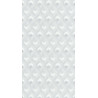 Papier peint Hexacube gris, blanc et argent - HELSINKI - Casadeco - HELS82050102