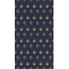 Papier peint Hexacube bleu encre et doré - HELSINKI - Casadeco - HELS82056523