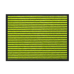 Paillasson / Tapis de propreté rayé TIMELESS citron vert - Hamat