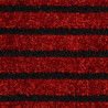 Paillasson / Tapis de propreté rayé TIMELESS rouge - Hamat