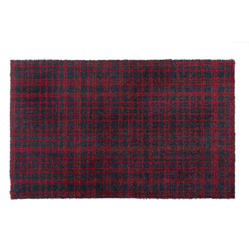 Paillasson / Tapis de propreté à motif FUSION DRY rouge - Hamat