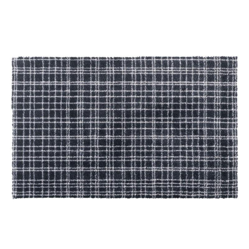 Paillasson / Tapis de propreté à motif FUSION DRY gris argent - Hamat