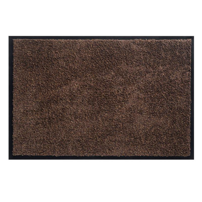 Paillasson / Tapis de propreté uni WATERGATE marron - Hamat