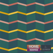 Papier peint Graphique Escalier vert - BENSIMON - Lutèce - 51172704
