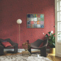 Papier peint Orsay orange - SIGNATURE - Casadeco - SIGN81973102