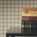 Papier peint Oscar beige - CHELSEA - Casadeco - CHEL81949508