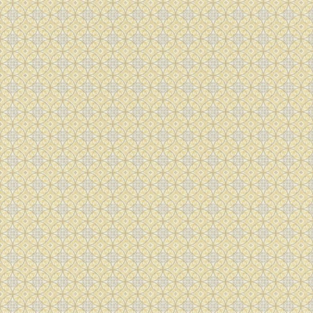 Papier peint Oscar jaune - CHELSEA - Casadeco - CHEL81942114