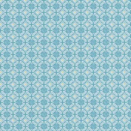 Papier peint Oscar bleu - CHELSEA - Casadeco - CHEL81946123