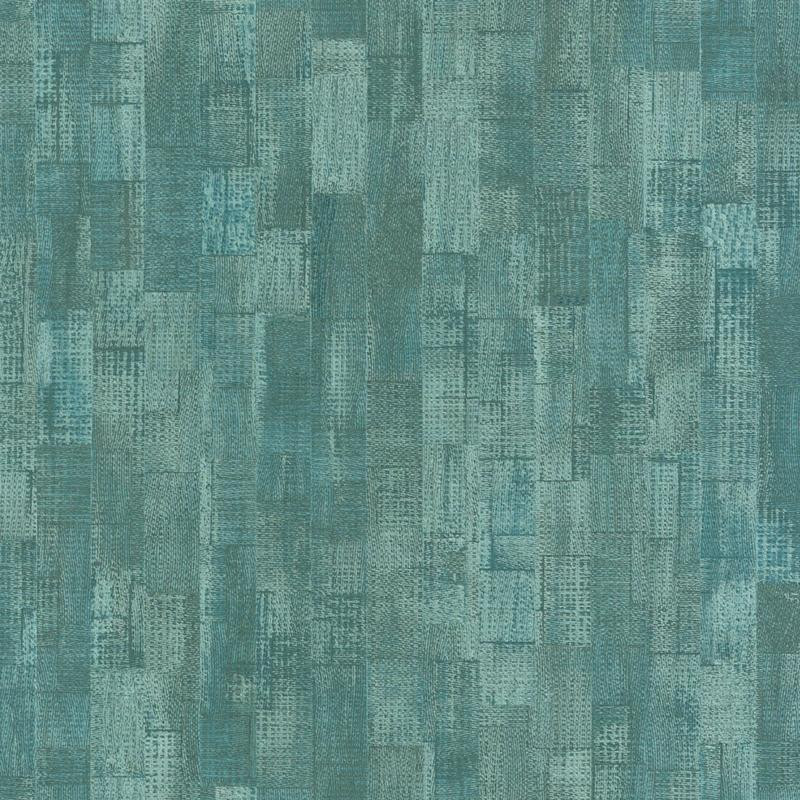 Papier peint Shoreditch gris et bleu - CHELSEA - Casadeco - CHEL81956121 