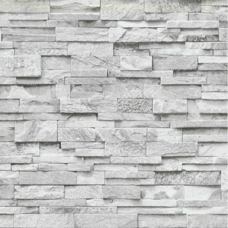 Papier peint Parements gris clair - Erismann - 02363-30