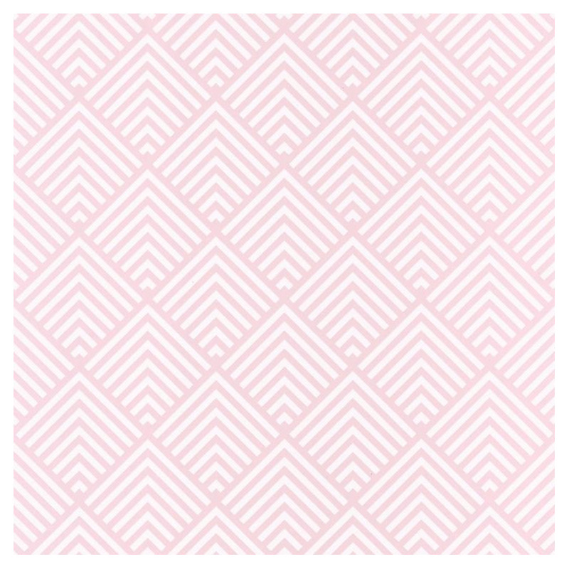 Papier peint Pyramid Triangles rose - SPACES - Caselio - SPA100094041