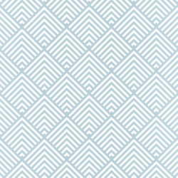 Papier peint Pyramid Triangles bleu - SPACES - Caselio - SPA100096199