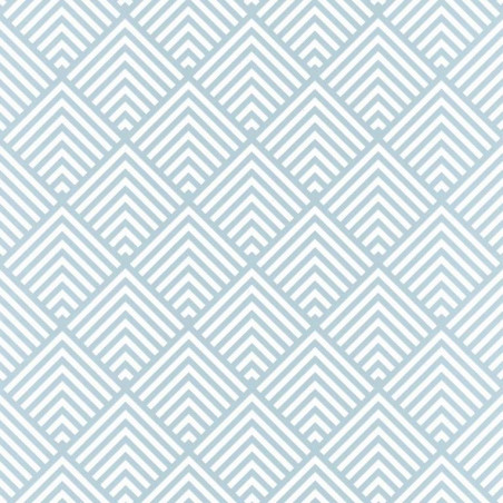 Papier peint Pyramid Triangles Bleu – SPACES – Caselio