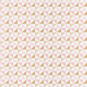 Papier peint Shapes Triangles rose - SPACES - Caselio - SPA100114258