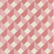  Papier peint Square Triangles Rose – SPACES – Caselio
