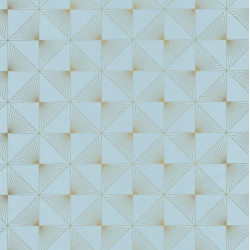 Papier peint Lines bleu clair - SPACES - Caselio - SPA100136199