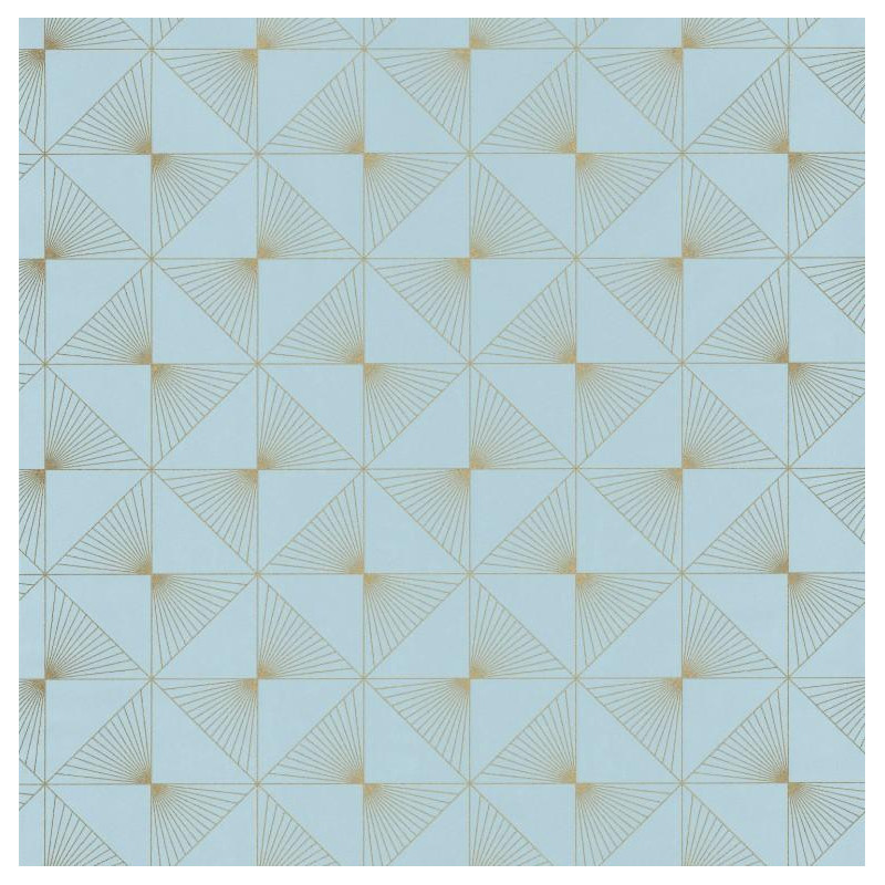 Papier peint Lines bleu clair - SPACES - Caselio - SPA100136199
