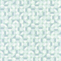 Papier peint Curves bleu vert - SPACES - Caselio - SPA100147066