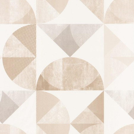 Papier peint Graphic beige - SPACES - Caselio - SPA100151011