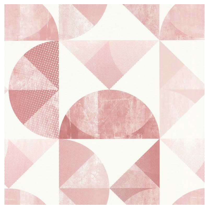 Papier peint Graphic rose - SPACES - Caselio - SPA100154251