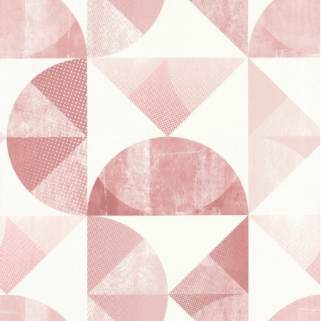 Papier peint Graphic Rose - SPACES - Caselio