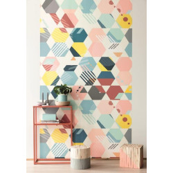 Panoramique Mosaïque Multicolor - SPACES - Caselio - SPA100174568