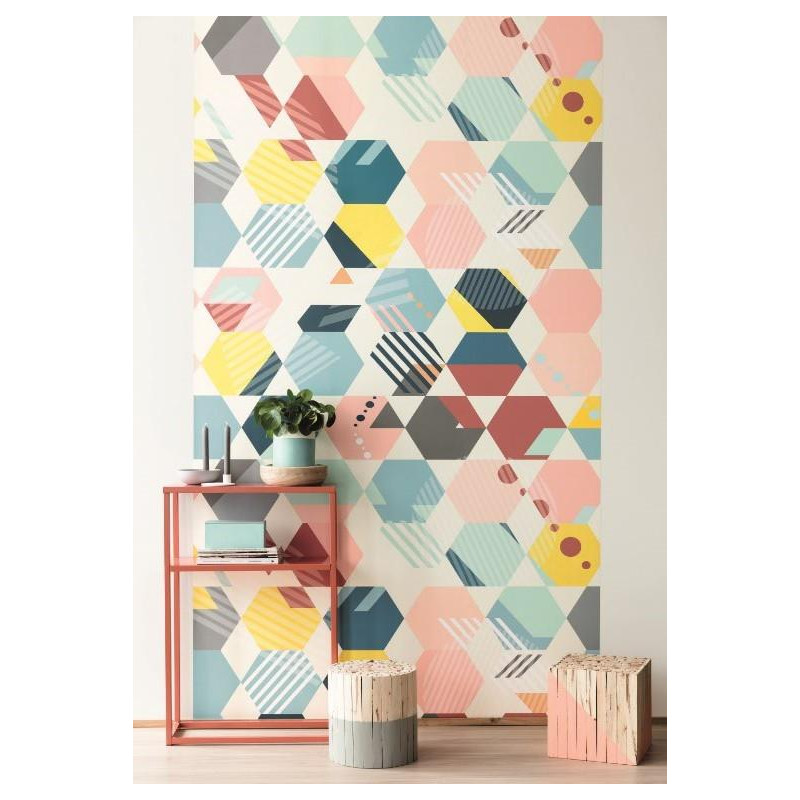 Panoramique Mosaïque Multicolor - SPACES - Caselio - SPA100174568