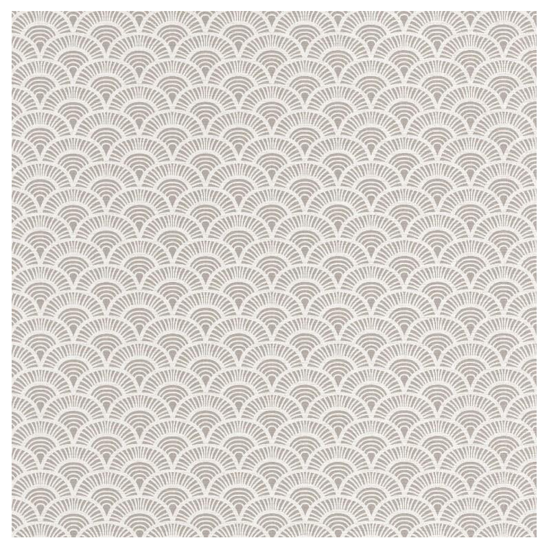 Papier peint Palmeta gris et blanc - ACAPULCO - Caselio - ACAP69921050
