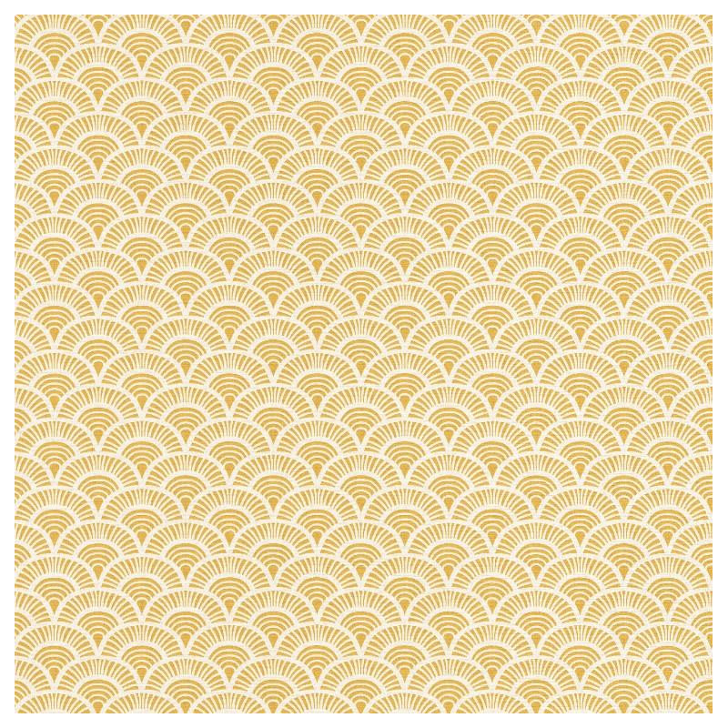 Papier peint Palmeta jaune - ACAPULCO - Caselio - ACAP69922019