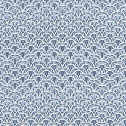 Papier peint Palmeta bleu foncé - ACAPULCO - Caselio - ACAP69926100