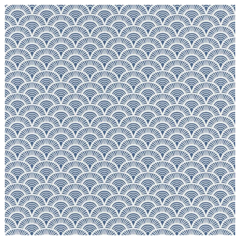 Papier peint Palmeta bleu foncé - ACAPULCO - Caselio - ACAP69926100