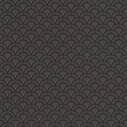 Papier peint Palmeta noir et gris - ACAPULCO - Caselio - ACAP69929180