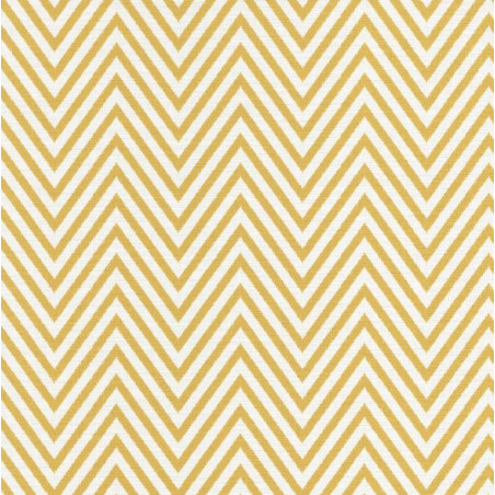 Papier peint Canvas lignes géométriques jaune – Acapulco - Caselio