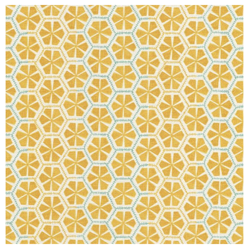 Papier peint Mandala jaune - ACAPULCO - Caselio - ACAP69972020