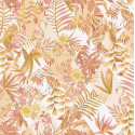Papier peint Paradise Motifs tropicaux et triangulaires rose – JUNGLE - Caselio