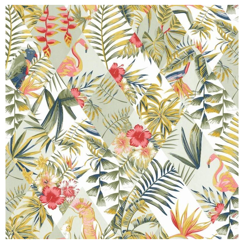 Papier peint Paradise vert - JUNGLE - Caselio - JUN100067434