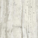 Papier peint vinyle trompe l'oeil effet bois gris beige vintage - FAUX SEMBLANT - UGEPA