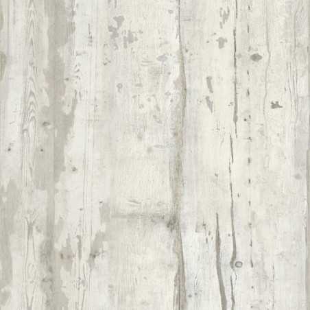 Papier peint Effet bois gris beige vintage - FAUX SEMBLANT - Ugepa - L10917