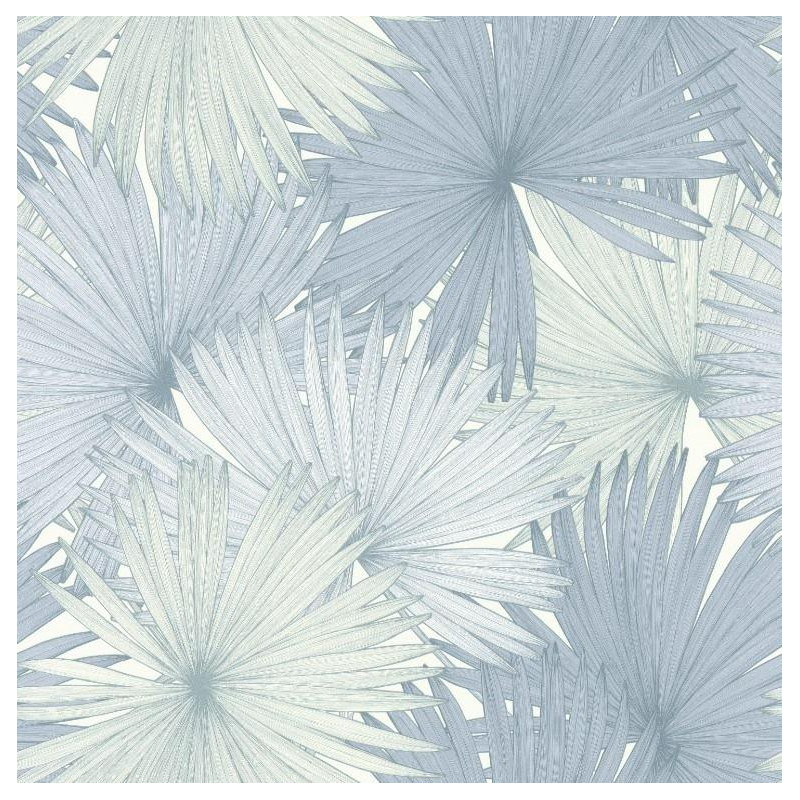 Papier peint Coconut bleu clair - JUNGLE - Caselio - JUN100049200