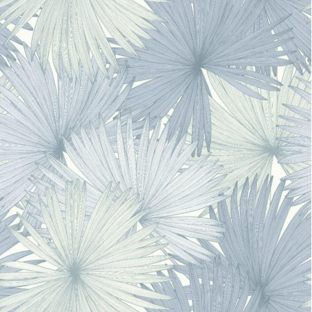 Papier peint Coconut bleu clair - JUNGLE - Caselio - JUN100049200